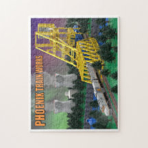 Atomzug-Puzzle