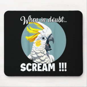Atoo Meme T, Lustiger schreiender schwefelkamm-Ato Mousepad