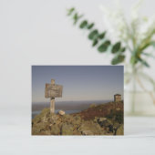 Atop Avery Peak Postkarte (Stehend Vorderseite)