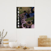 Atop Blarney Castle, Irland Poster (Küche)