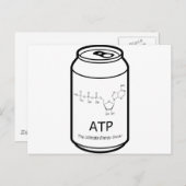 ATP Energy Drink Postkarte (Vorne/Hinten)
