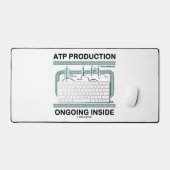 ATP Production Ongoing Inside Mitochondrion Schreibtischunterlage (Tastatur & Maus)