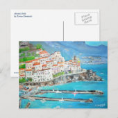 Atrani, Italien - Postkarte (Vorne/Hinten)