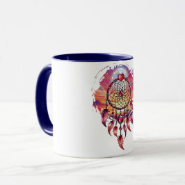 Atrapasueño al amanecer tasse