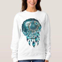 Atrapasueños bajo la Luna Llena Sweatshirt