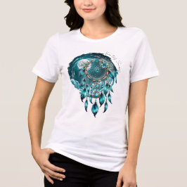 Atrapasueños bajo la Luna Llena Tri-Blend Shirt