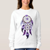 Atrapasueños corazón de Amatista Sweatshirt (Vorderseite)