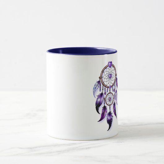 Atrapasueños corazón de Amatista Tasse (Zentrum)