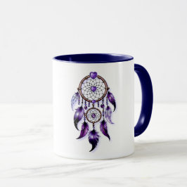 Atrapasueños corazón de Amatista Tasse