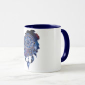 Atrapasueños en noche estrellada tasse (VorderseiteRechts)