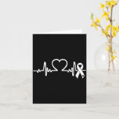 Atrial Fibrillation American Heart Disease Awarene Karte (Gelbe Blume)