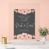 Atril de bienvenida acrylschild (Hochzeit)