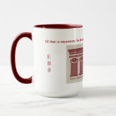 Atrium-Ansicht-Tasse Tasse (Links)