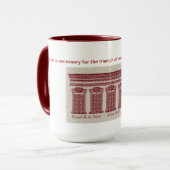 Atrium-Ansicht-Tasse Tasse (Vorderseite Links)