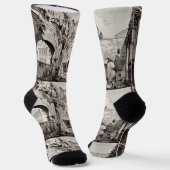 Atrium des Portico Octavia in Rom Socken (Gewinkelt)