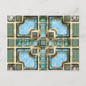 Atrium Pool Postkarte (Vorderseite)