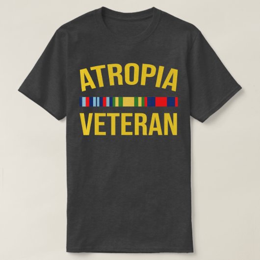 Atropia Veteran Flag Veteran Day Fathers Day Atrop T-Shirt (Design vorne)