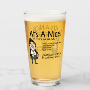 at's-A-Nice! Restaurant, Broadview, IL Glas