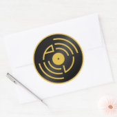 ATS-Aufkleber Runder Aufkleber (Umschlag)