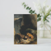 Attachment von Edwin Henry Landseer Postkarte (Stehend Vorderseite)
