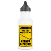 Attack Alphorn Edelstahlflasche (Links)