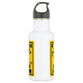 Attack Alphorn Edelstahlflasche (Vorderseite)