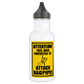 Attack Bagpipe Edelstahlflasche (Links)