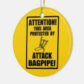 Attack Bagpipe Keramikornament (Links)