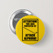 Attack Djembe Button (Vorne & Hinten)