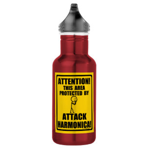 Attack Harmonica Edelstahlflasche