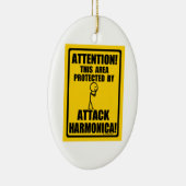 Attack Harmonica Keramikornament (Rechts)