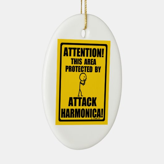 Attack Harmonica Keramikornament (Rechts)