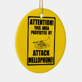 Attack Mellophone Keramik Ornament (Rechts)