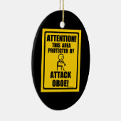 Attack Oboe Keramik Ornament (Rechts)