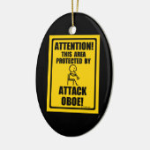 Attack Oboe Keramik Ornament (Links)