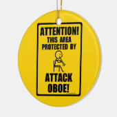 Attack Oboe Keramik Ornament (Links)