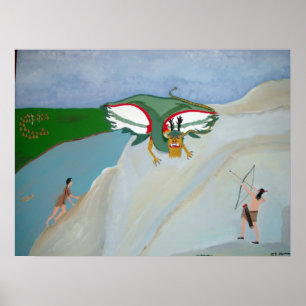 Attack of the Piasa Bird Poster
