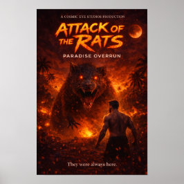 Attack of the Rats — Paradise Overrun Poster