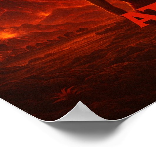 Attack of the Rats Poster (Ecke)