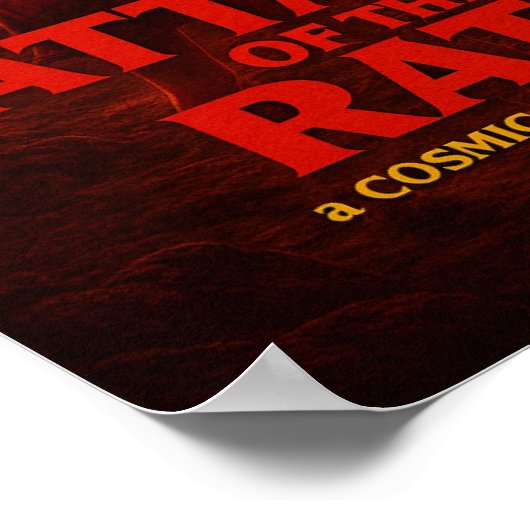 Attack of the Rats Poster (Ecke)