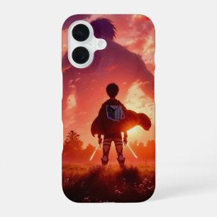 Attack on Titan Freedom Anime Handyhülle iPhone 16 Hülle