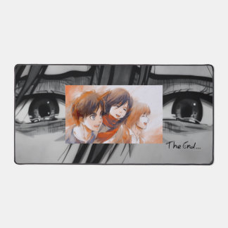 Attack on Titan Shiganshina Trio Nostalgic Journey Schreibtischunterlage