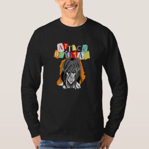 Attack on Titan Staffel 4 Eren und Lösegeld Briefe T-Shirt