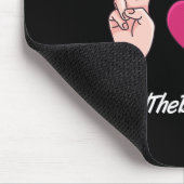 Attack Survivor Herzerkrankung Byp Electrocardiogr Mousepad (Ecke)