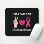 Attack Survivor Herzerkrankung Byp Electrocardiogr Mousepad (Mit Mouse)