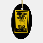 Attack Synthesizer Keramik Ornament (Rechts)