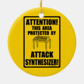 Attack Synthesizer Keramik Ornament (Hinten)