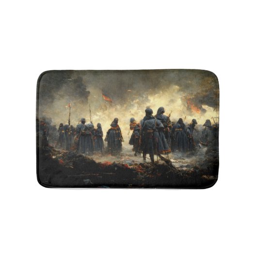 Attack the Place Badematte (Vorderseite)