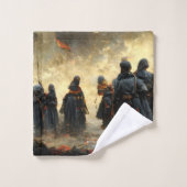 Attack the place badhandtuch set (Waschlappen)