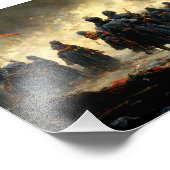 Attack the place fotodruck (Ecke)